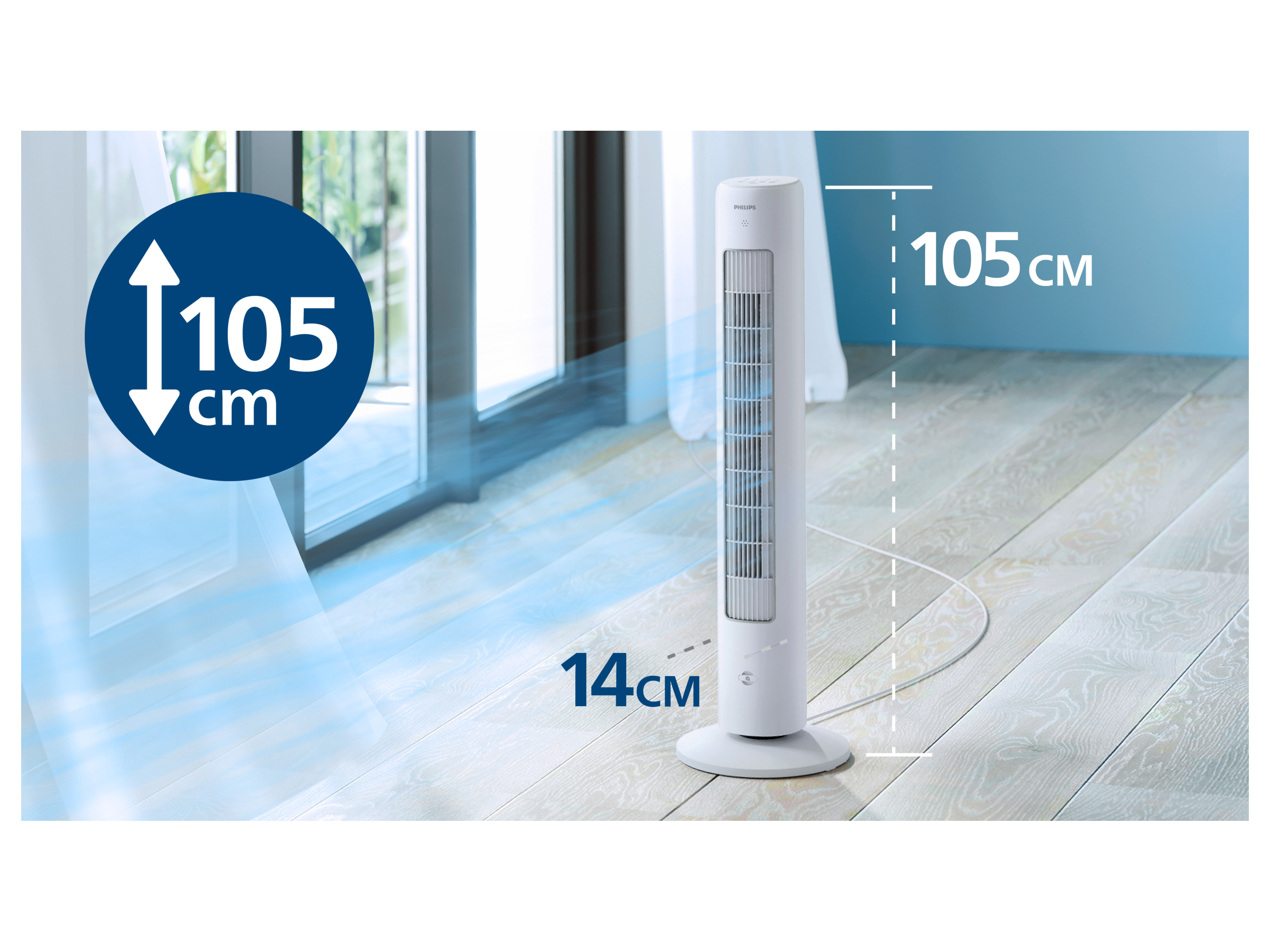 Thumbnail - PHILIPS Turmventilator 5000 Serie