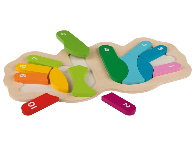 Gehe zu Vollbildansicht: Playtive Lernspiel Montessori Sets, aus Echtholz - Bild 11