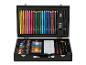 Crelano Kunstset mit Buntstiften, Ölpastellen, Aquarellen, Pinseln und Zubehör.