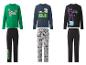 Minecraft Kinder Jungen Pyjamas in Grün, Blau und Schwarz.