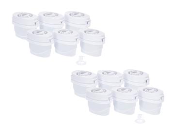 SILVERCREST® Wasserfilter-Kartuschen-Set zum Filtern von Grobpartikeln und Feststoffen