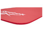 Eine rote Reebok Fitnessmatte.