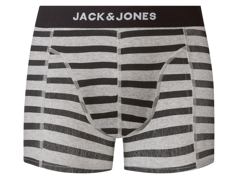 Gehe zu Vollbildansicht: Jack & Jones Herren Boxershorts, 3 Stück, mit Baumwolle - Bild 8