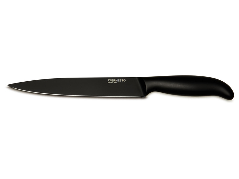 Gehe zu Vollbildansicht: ERNESTO® Edelstahl Messer, mit ergonomischem Griff - Bild 4