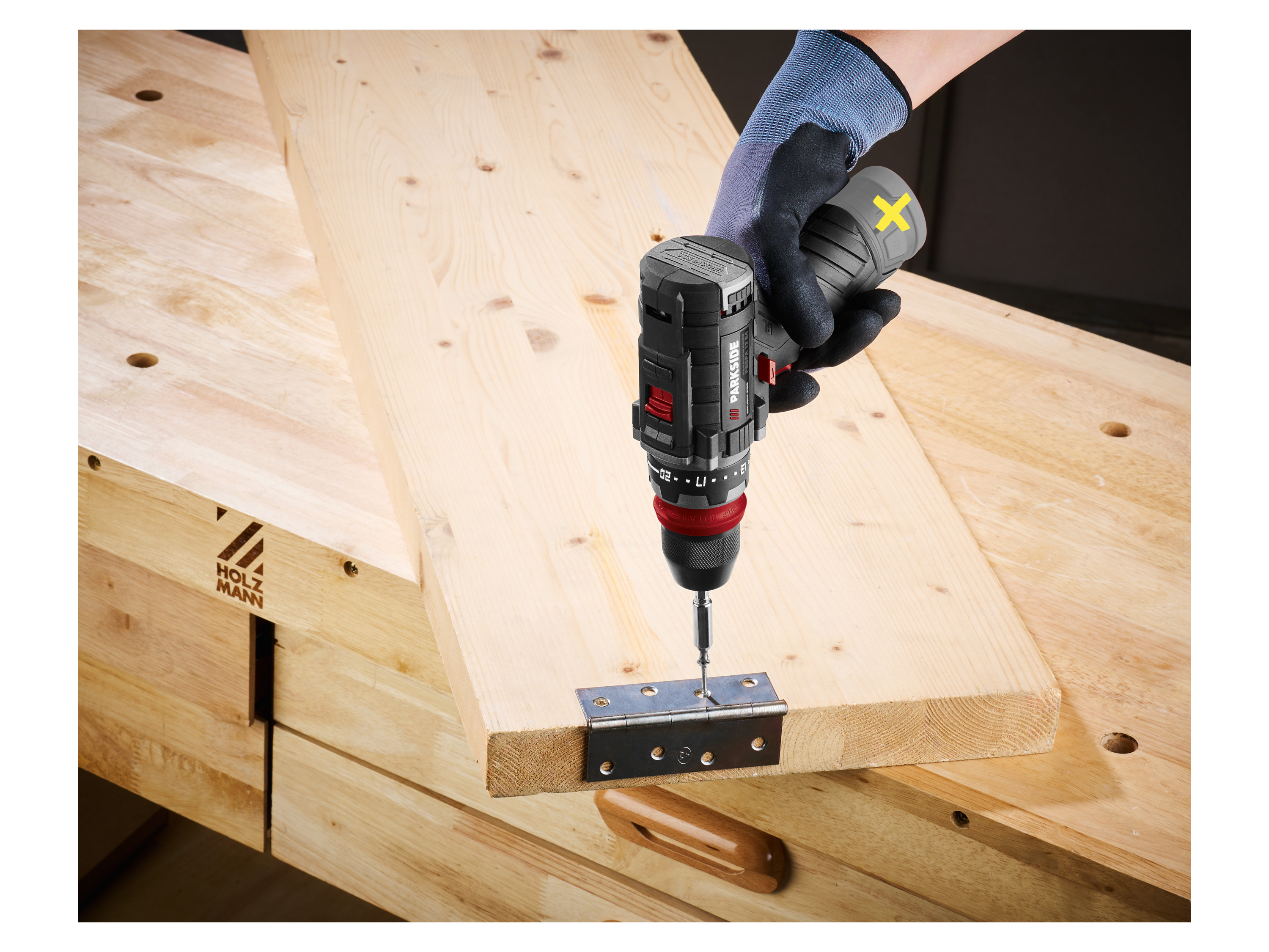 Thumbnail - PARKSIDE PERFORMANCE® 12 V Akku-Bohrschrauber »PBSPA 12 D4«, ohne Akku und Ladegerät