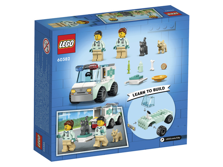 Gehe zu Vollbildansicht: LEGO® City 60382 »Tierrettungswagen« - Bild 7