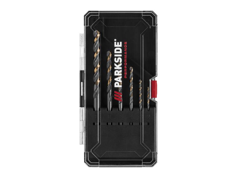 Parkside Performance Bohrer: Bohrer-Set im Koffer.