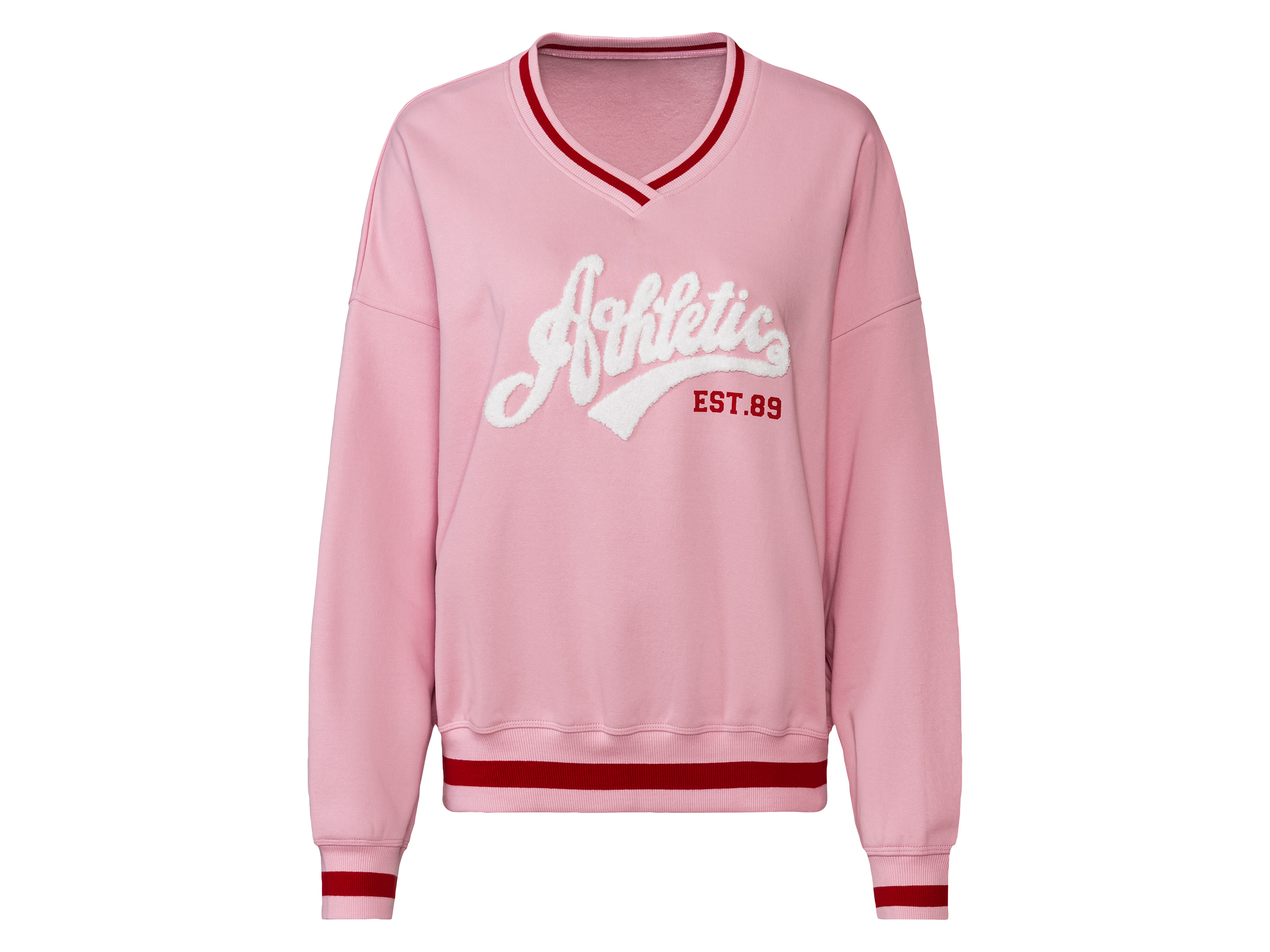 esmara® Damen Sweatpullover Oversized (Pink, M(40/42)) | 04058143095977