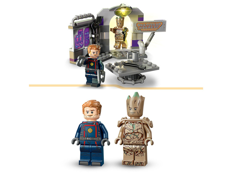 »Hauptquartier Marvel Super der Galaxy« Guardians of Heroes LEGO® 76253 the