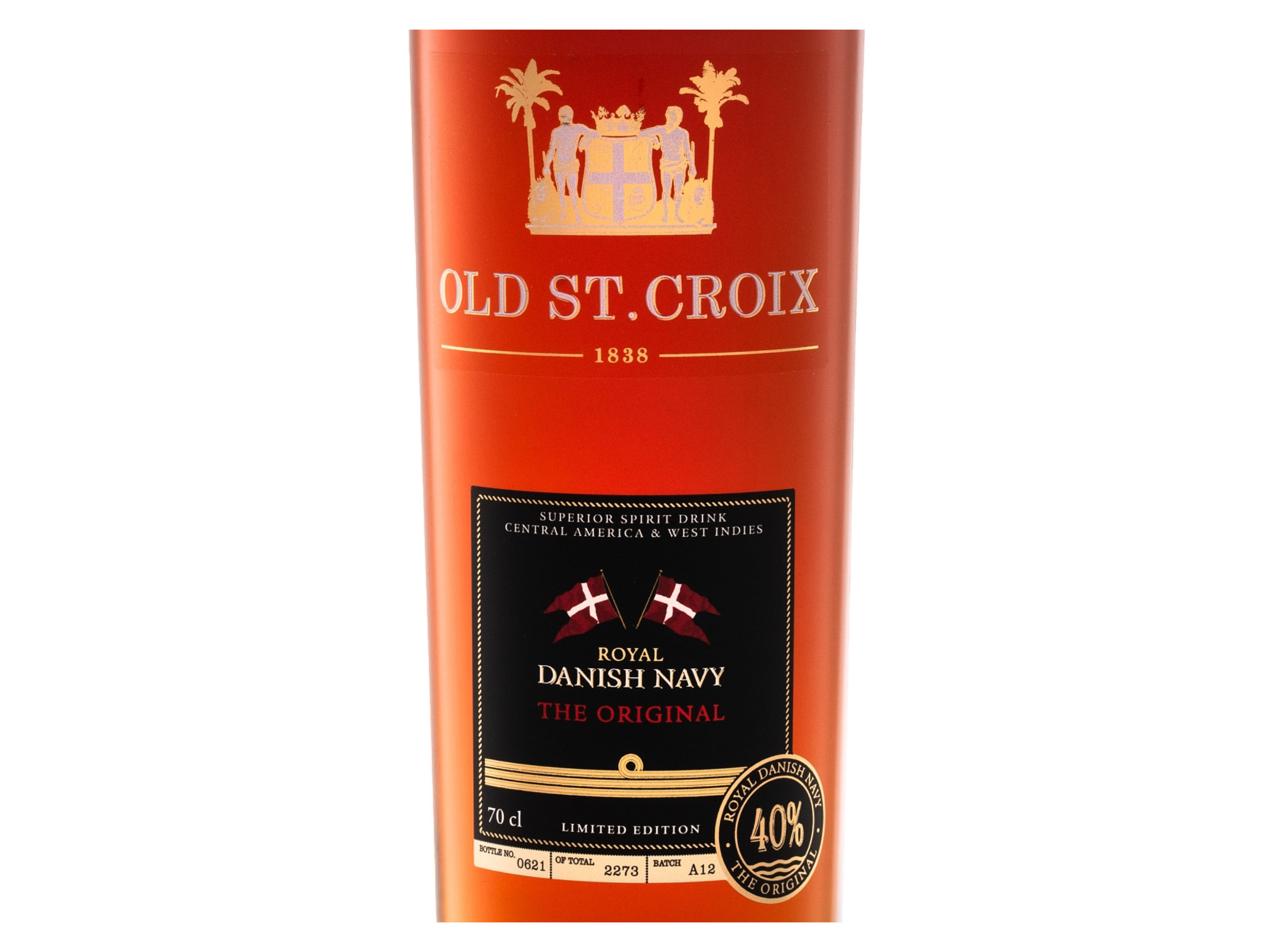 OLD ST. CROIX Royal Danish Navy 40% Vol – Bild 3 von 4