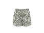 Shorts mit Blatt- und Blumenmuster, elastischer Bund