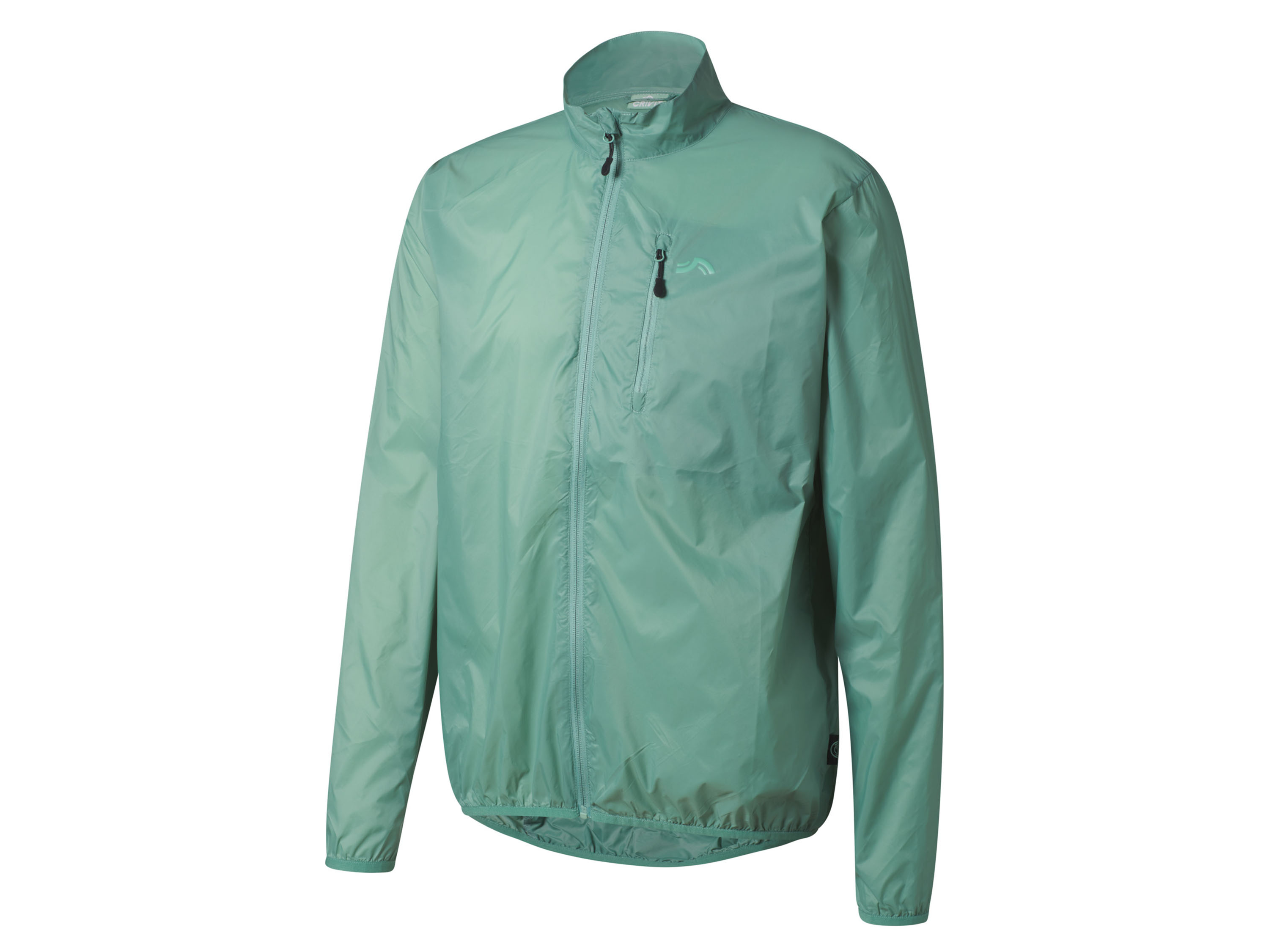 CRIVIT Herren Funktionsjacke (Grün, L(52/54))““ | navy Muster: – Detail: praktische Reißverschlusstasche auf der Brust