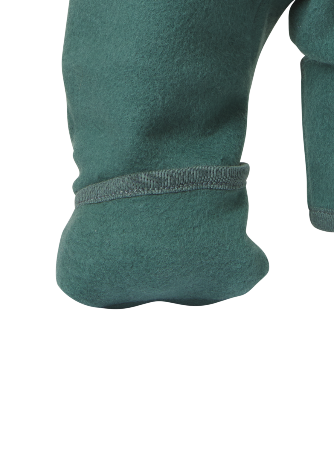 LUPILU® Baby Fleece-Overall (Grün, 74/80) – Bild 4 von 4
