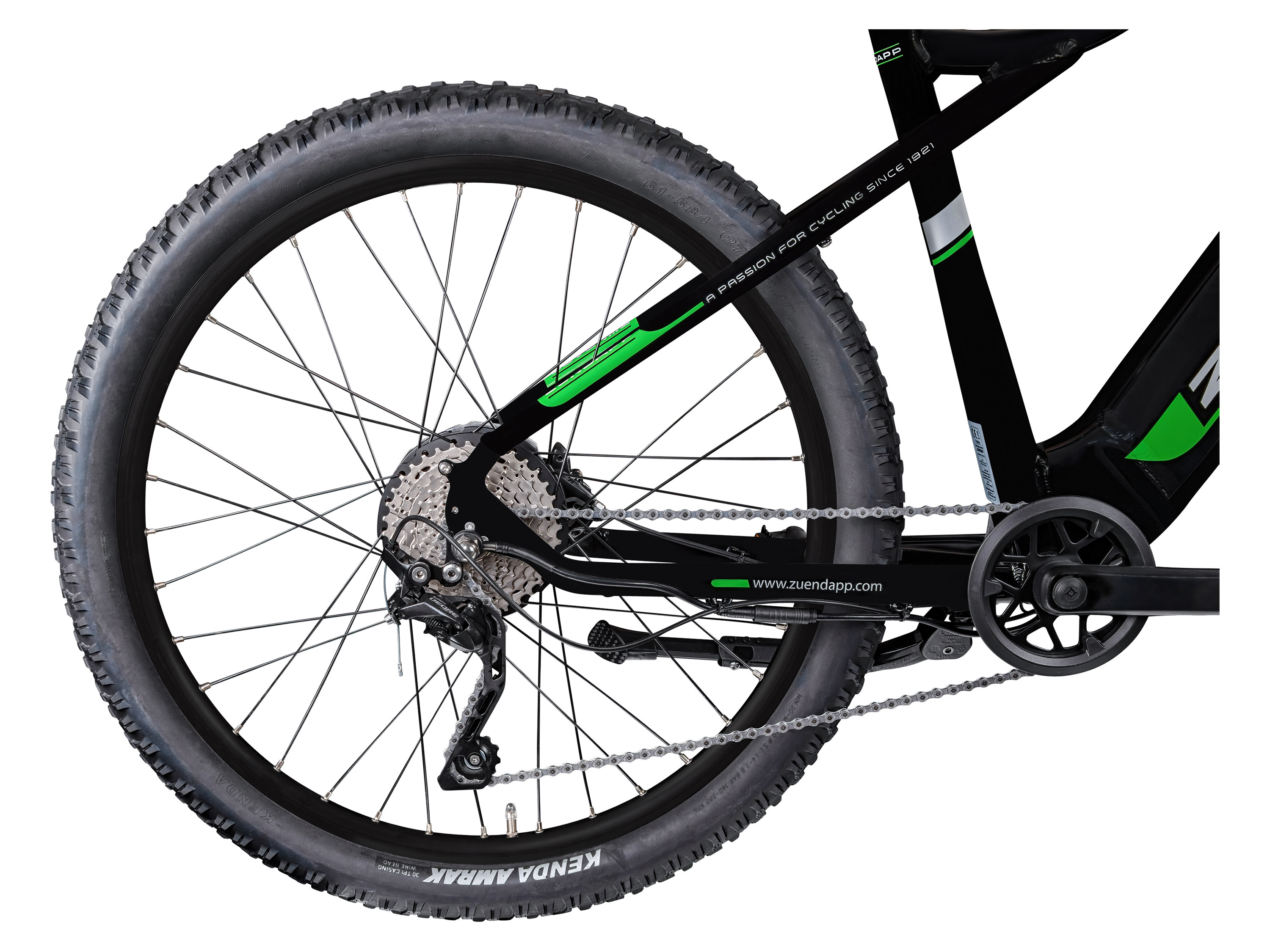 Thumbnail - Zündapp Z898 E- MTB (Schwarz/Grün)