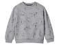 Graues Kinder-Sweatshirt mit Dinosaurier-Print