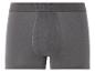 Graue Herrenboxershorts.
