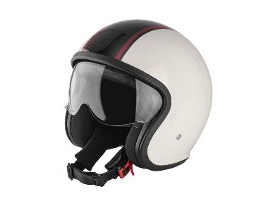 Jethelm Mit Doppelvisier - Motorradhelm Für Roller & Scooter