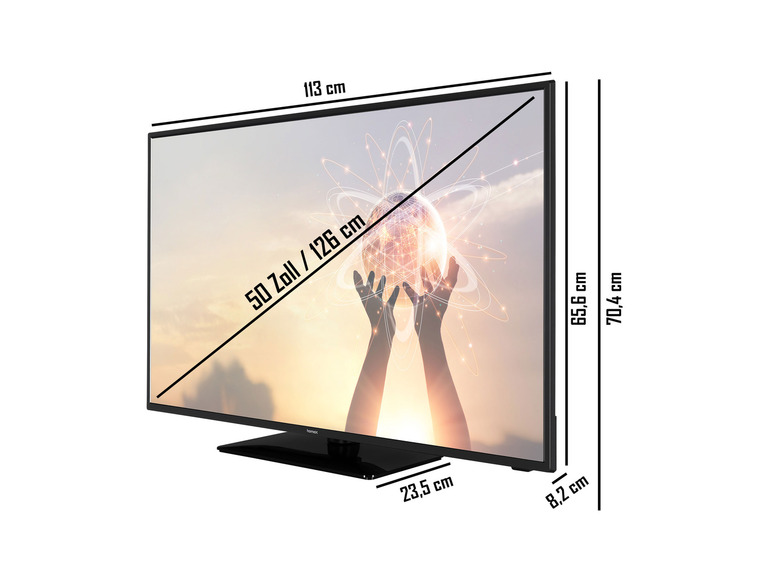 Gehe zu Vollbildansicht: homeX »NT1000« Fernseher 32", 39" - HD ready / 42" - Full HD / 43", 50", 55" - 4K UHD - Bild 29