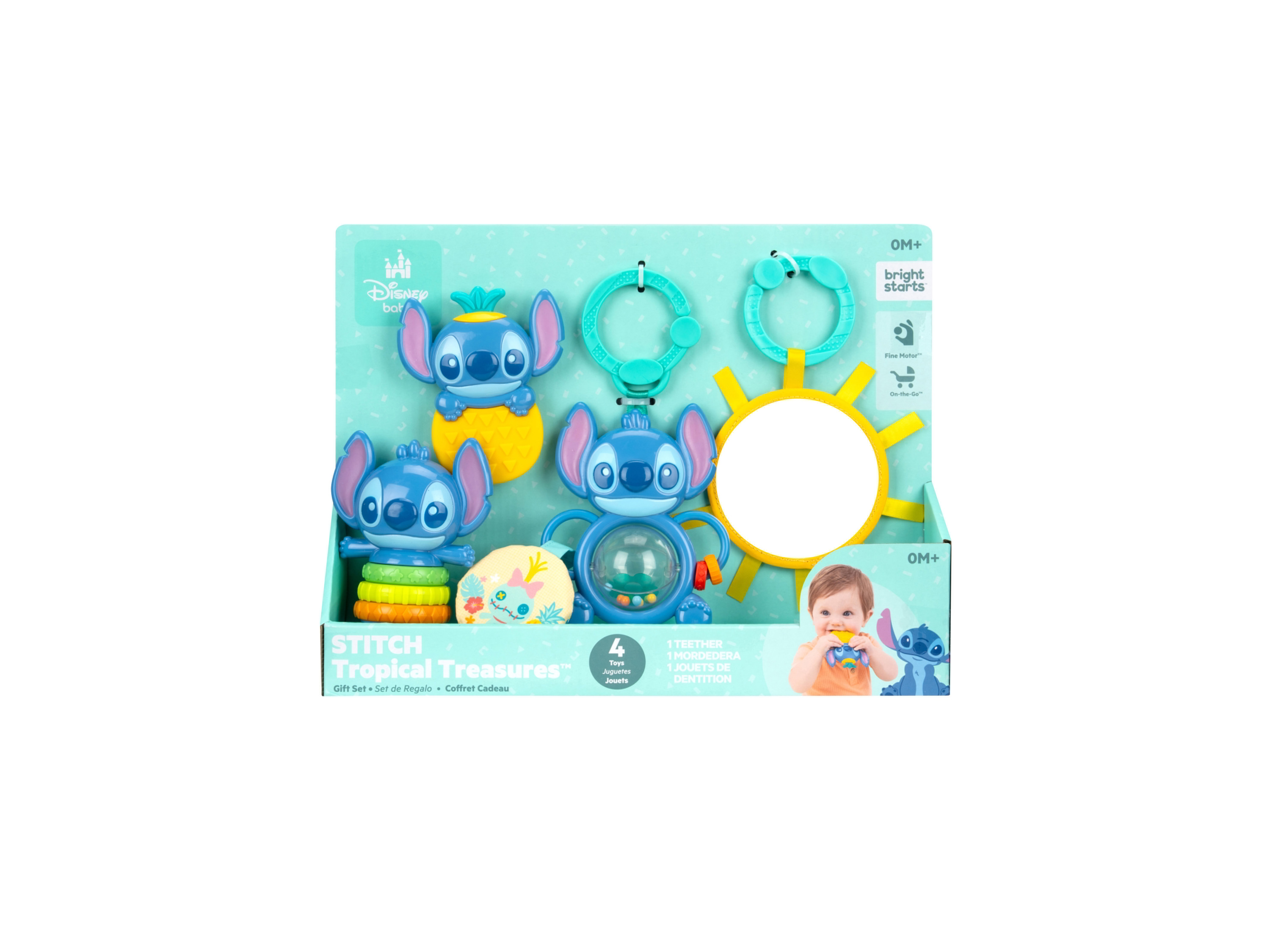 BRIGHT STARTS™ Geschenk-Set Motorik (Stitch)""