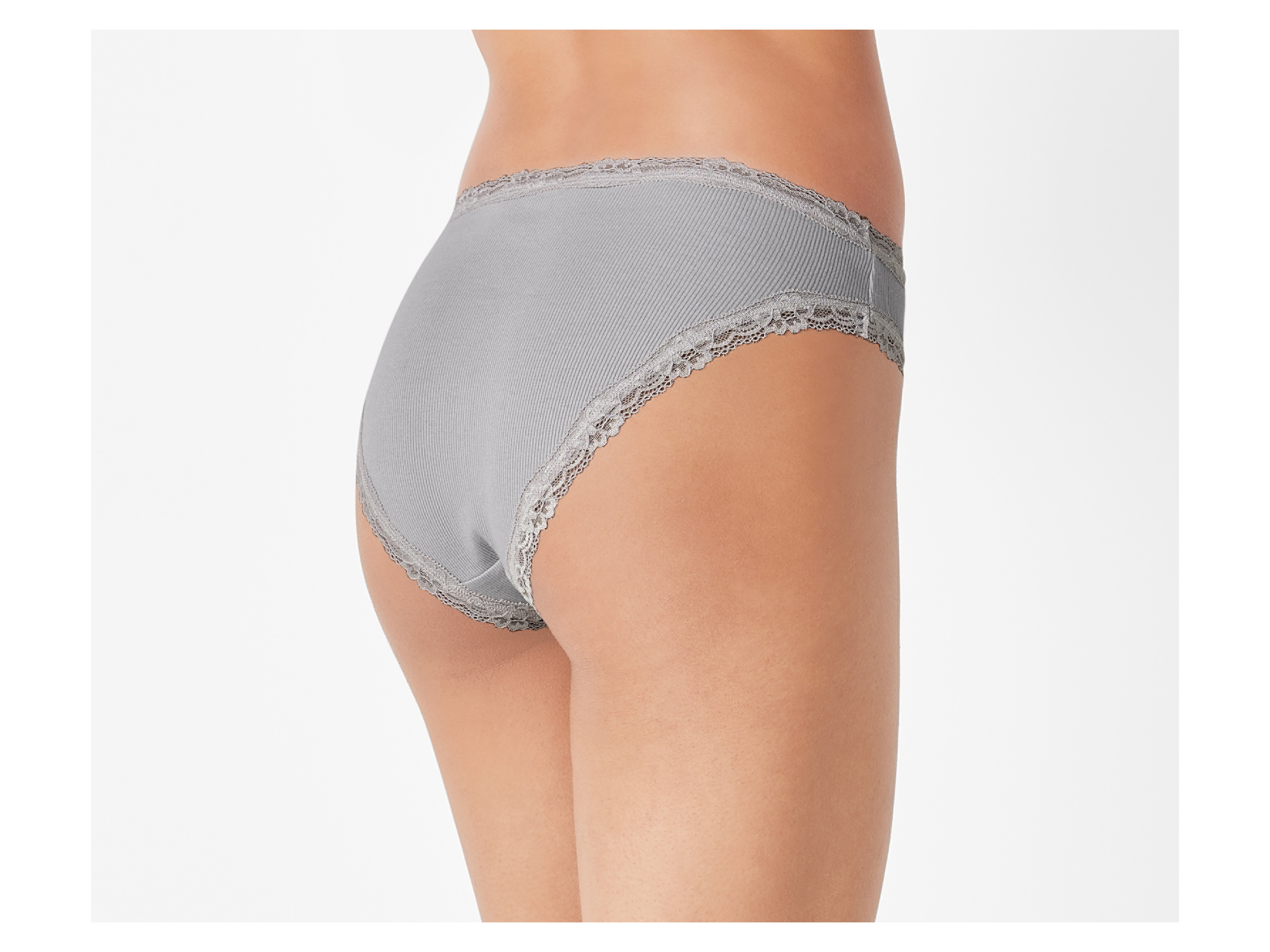 Thumbnail - esmara® Damen Slips, 5 Stück (navy/navy/dunkelgrau/hellgrau, S(36/38))