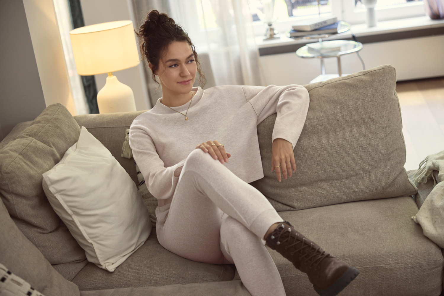 Thumbnail - esmara® Damen Relaxhose (Beige, L(44/46))