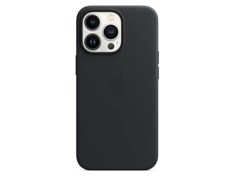 Gehe zu Vollbildansicht: Apple iPhone 13 Pro Leder Case, mit MagSafe, Midnight - Bild 1