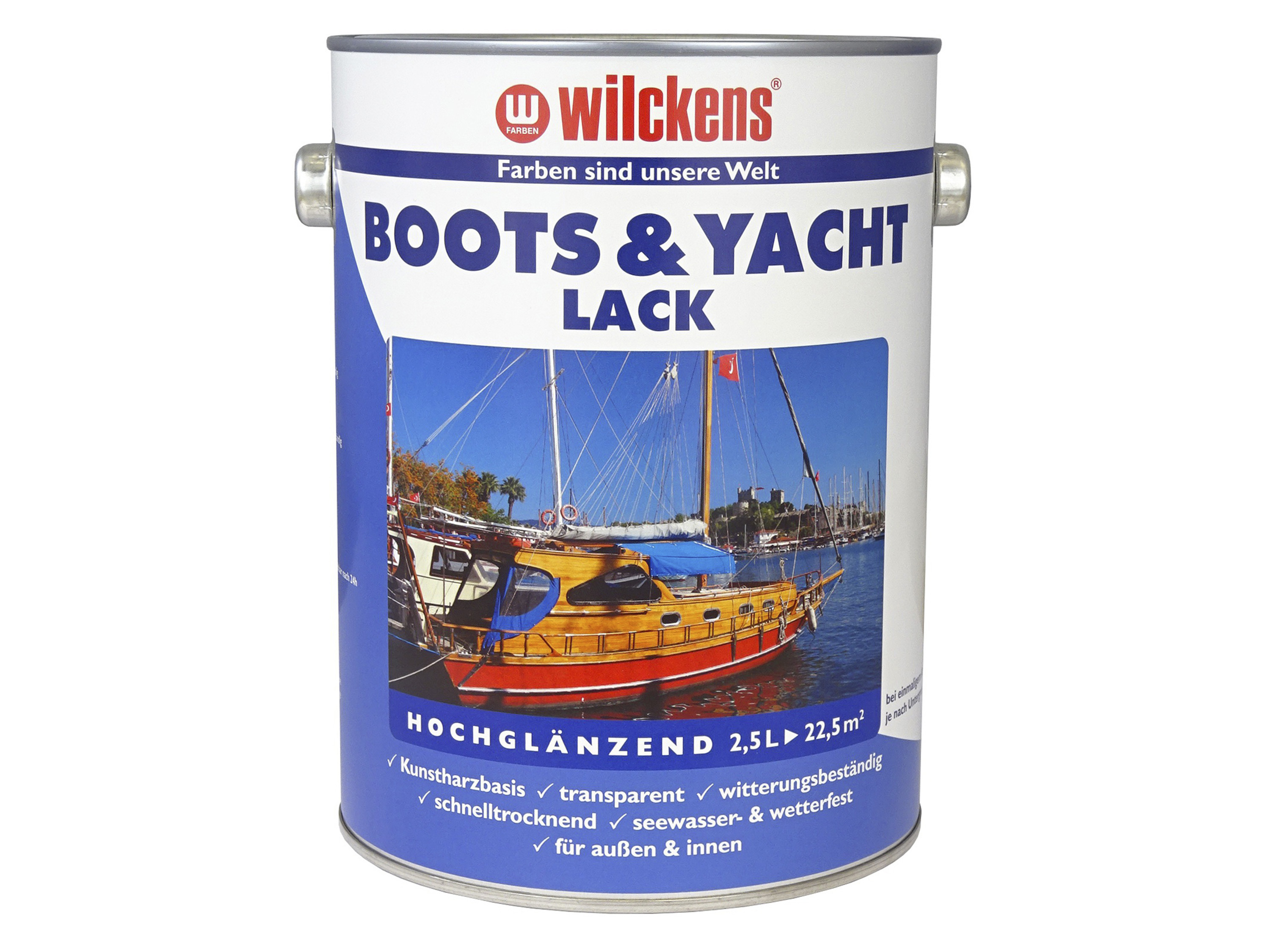 Wilckens Boots- und Yachtlack, 2,5 Liter, hochglänzend | 04000590043605