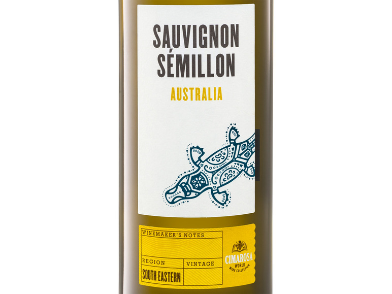 Gehe zu Vollbildansicht: CIMAROSA Sauvignon Semillon Australia trocken, Weißwein 2021 - Bild 2