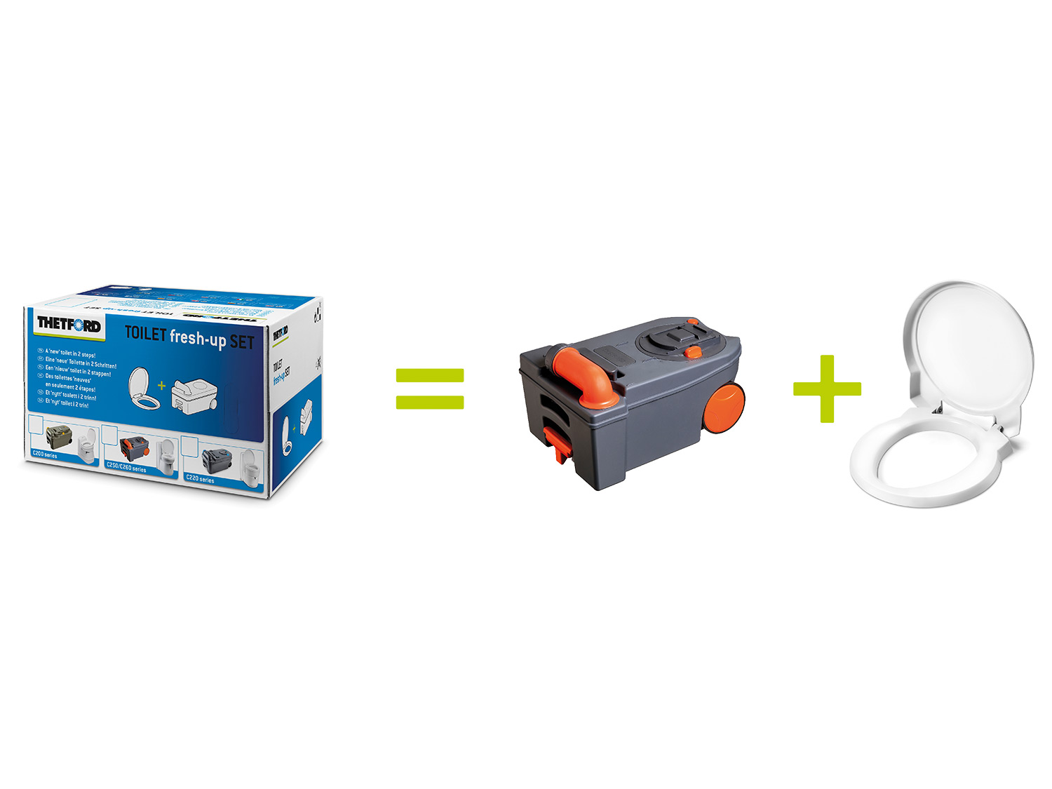 Angebot Lidl Thetford Fresh up Sets mit Rädern und