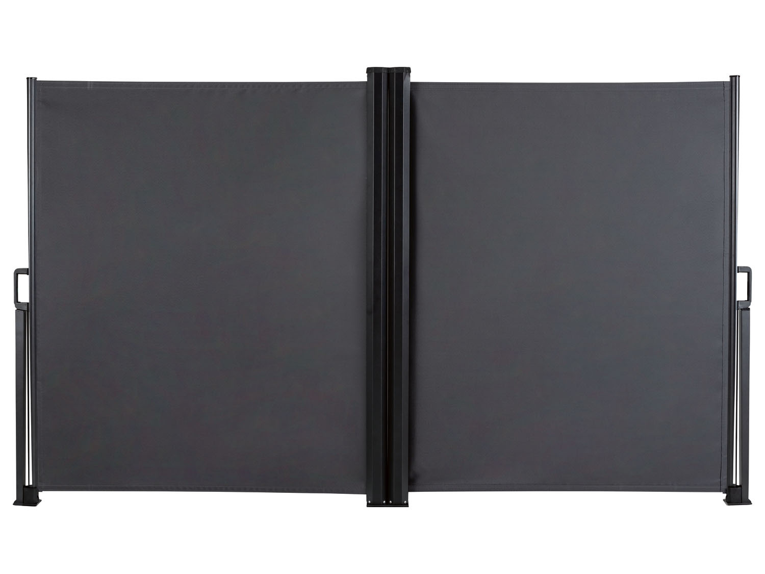 LIVARNO home Doppel Seitenmarkise, 160x600 cm, anthraz…