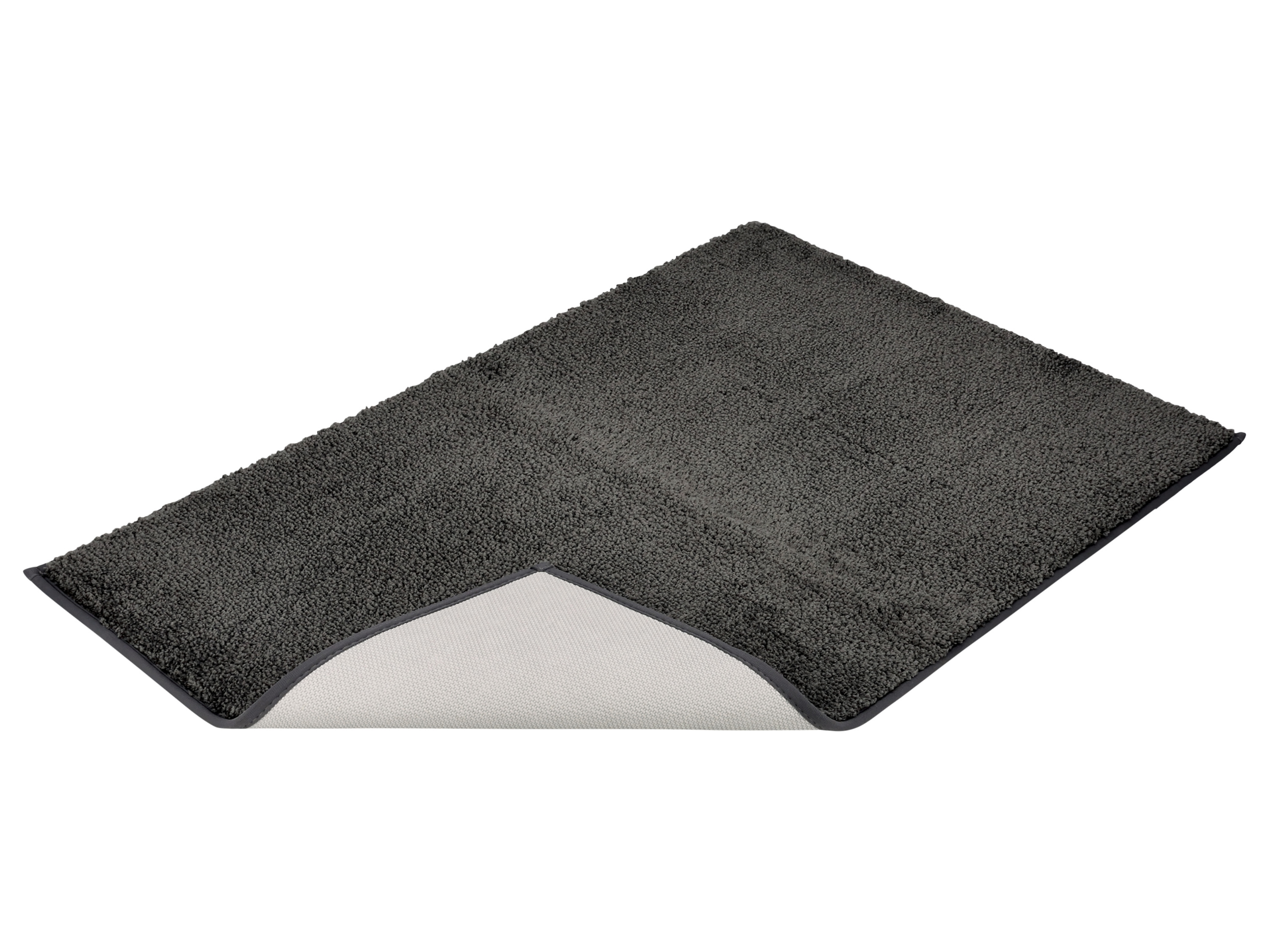 Thumbnail - LIVARNO® Badematte, 60 x 90 cm (Grau)