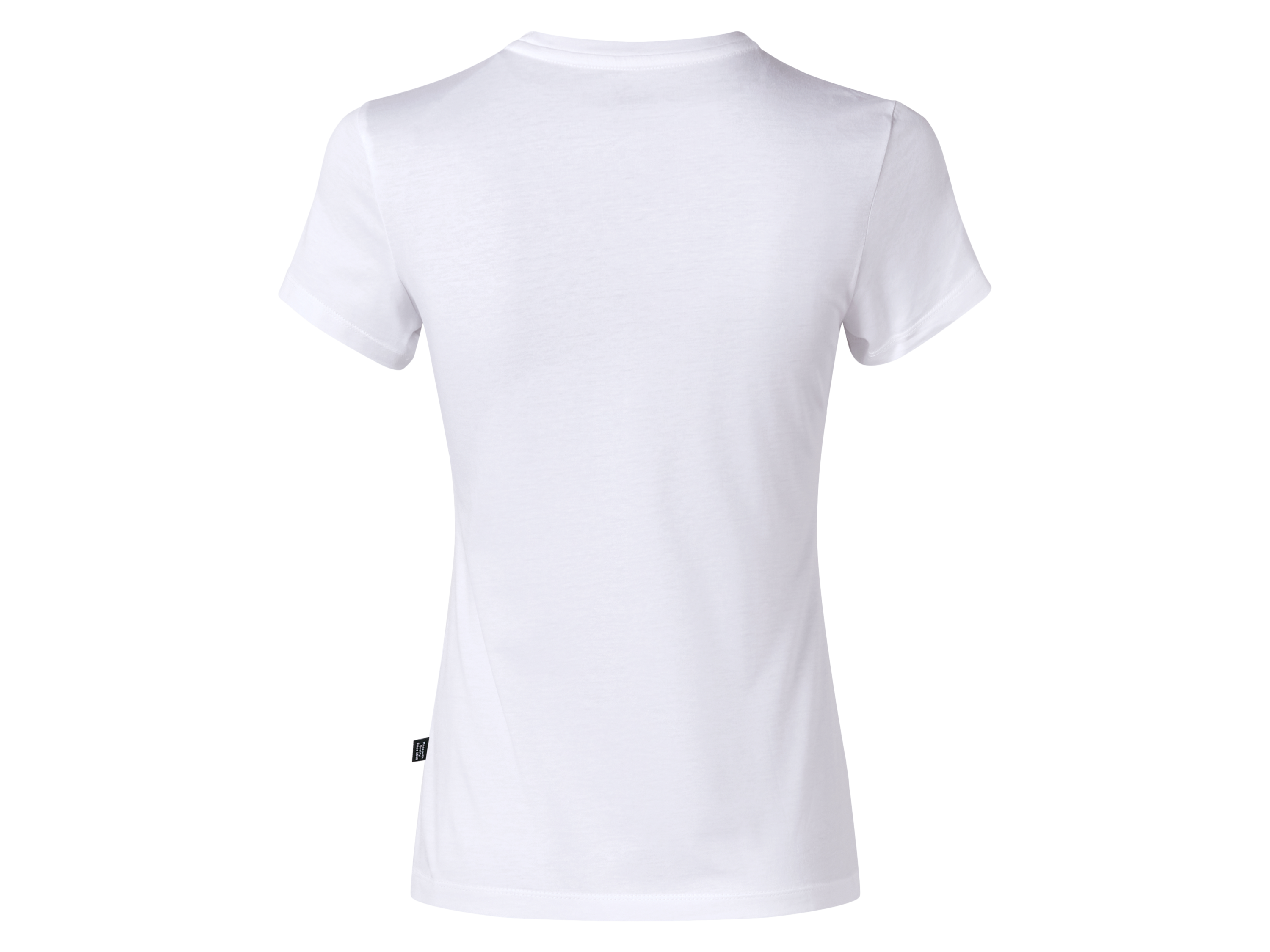 PUMA Damen Shirt ESS Logo Tee, Größe M in Weiß – Bild 2 von 2