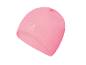 Rosa Fleece-Mütze mit CCX-Logo.