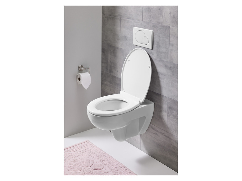 Gehe zu Vollbildansicht: LIVARNO home Duroplast-WC-Sitz, mit Absenkautomatik - Bild 4