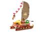 Ein LEGO Moana Boot mit Figuren und Zubehör.