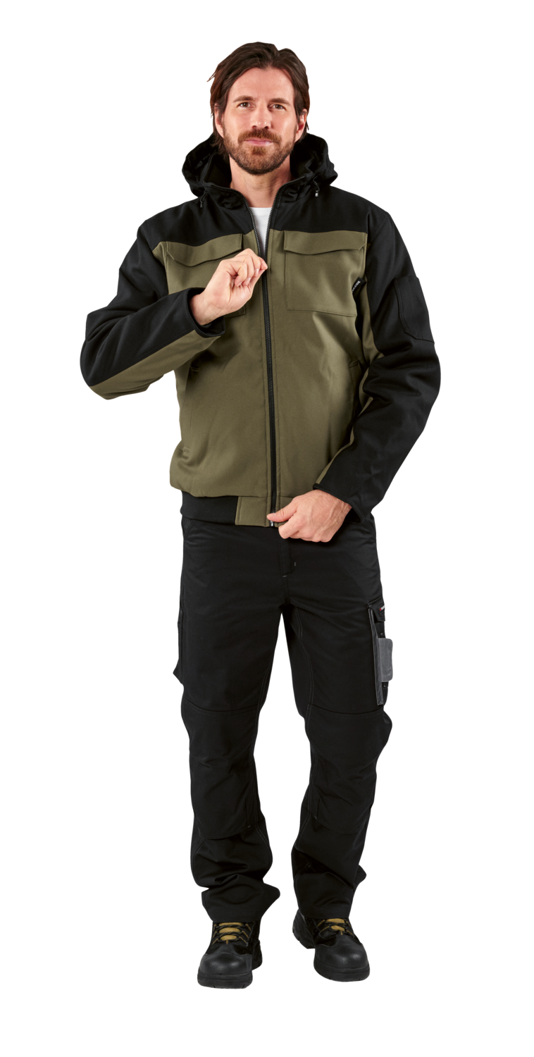 PARKSIDE® Herren Arbeitsjacke gefüttert (Braun/Schwarz, XXL(60/62)) – Bild 2 von 4