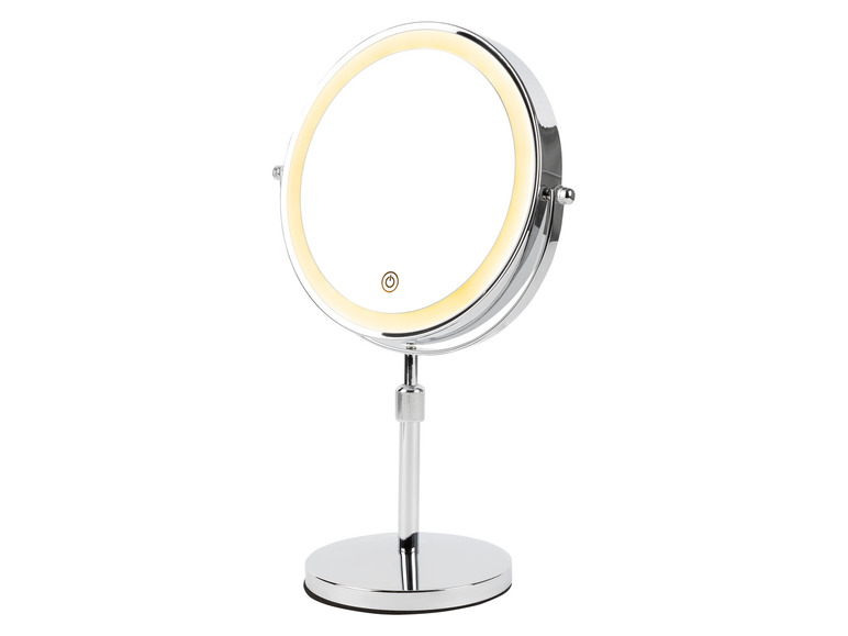 Gehe zu Vollbildansicht: CIEN Beauty Kosmetikspiegel, dimmbarer LED-Lichtrand - Bild 4