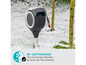 Gardena Gartenschlauch Rolle im Schnee