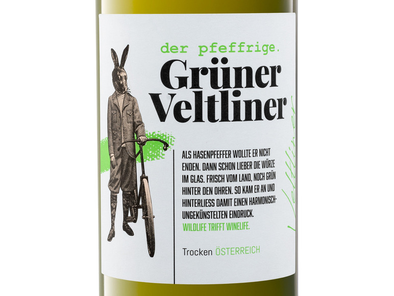 Gehe zu Vollbildansicht: Grüner Veltliner Niederösterreich trocken, Weißwein 2022 - Bild 2