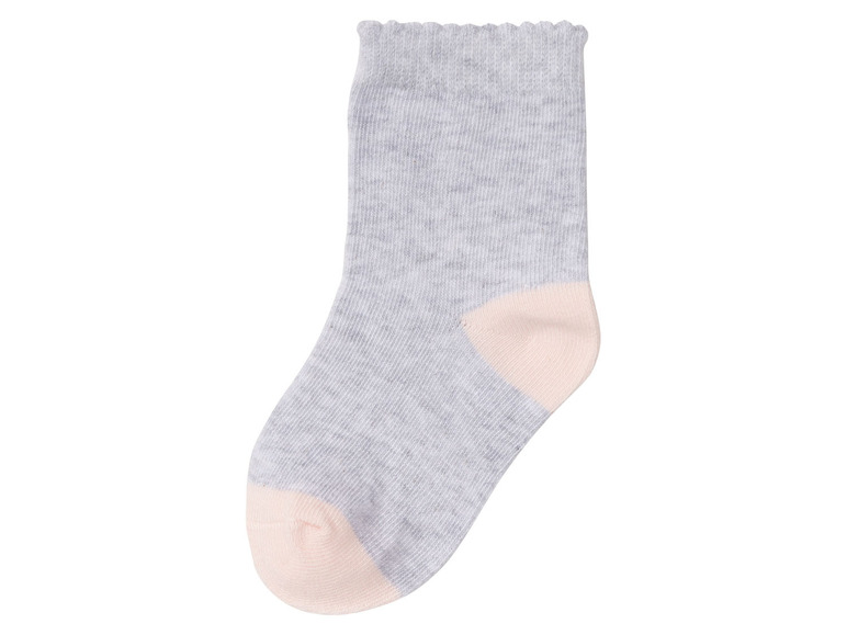 Gehe zu Vollbildansicht: lupilu® Kleinkinder Mädchen Socken, 7 Paar, mit Baumwolle - Bild 5