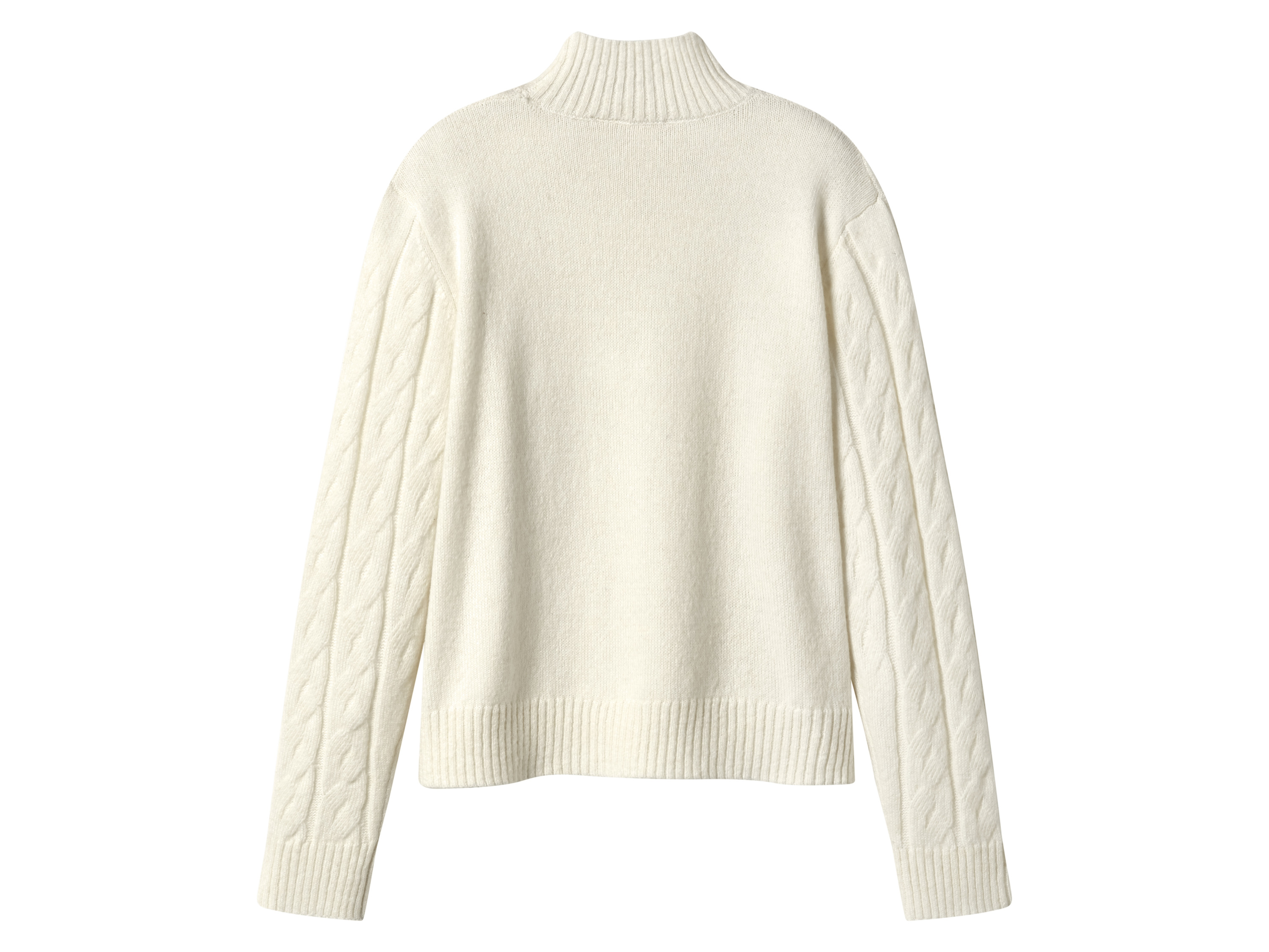 Thumbnail - esmara® Damen Strickpullover (Weiß, S(36/38))
