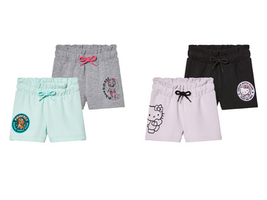 Kinder-Sweatshorts, 2 Stück, mit Baumwolle