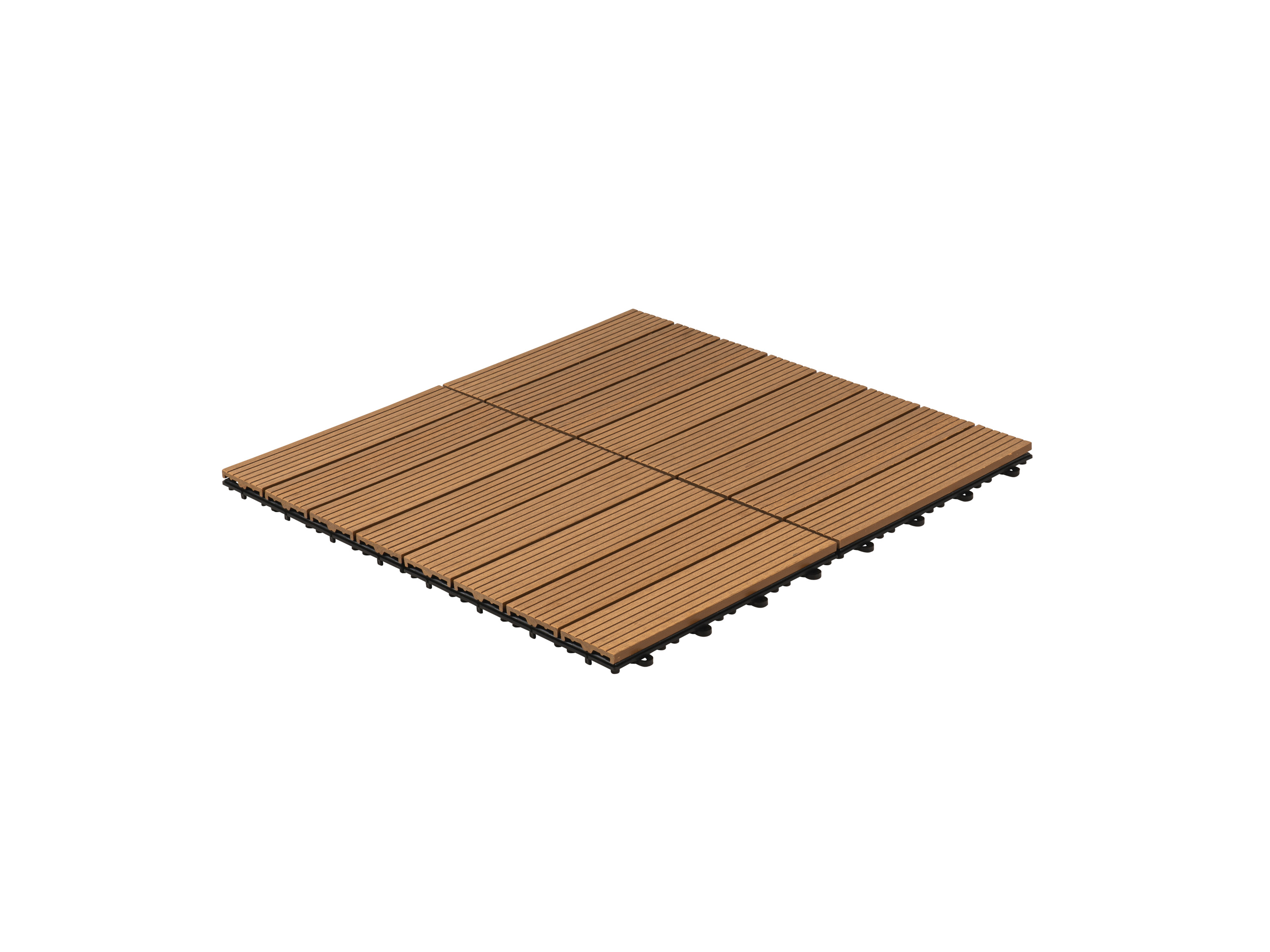 Thumbnail - HOME DELUXE WPC Holzfliesen (3m², Teak)