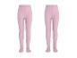 LUPILU® Vliesinnenseite 100DEN 2er rosa Strumpfhosen, Vorder- und Rückseite