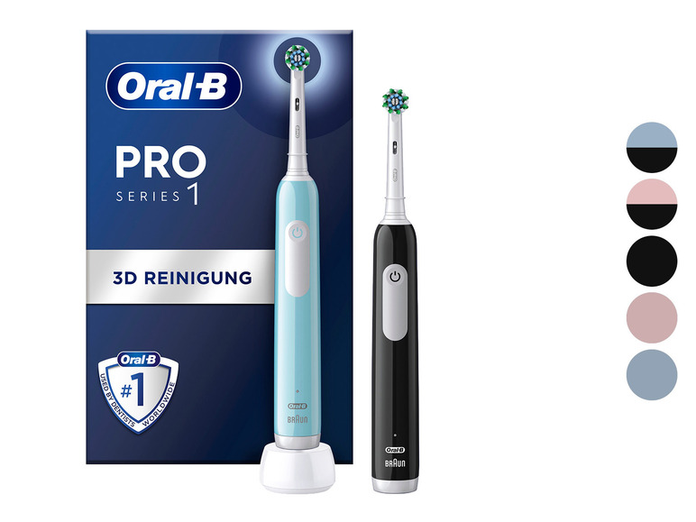 Gehe zu Vollbildansicht: Oral-B Pro Series 1 Elektrische Zahnbürste, Reiseetui - Bild 1