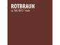 RAL 8012 Rotbraun, matt.