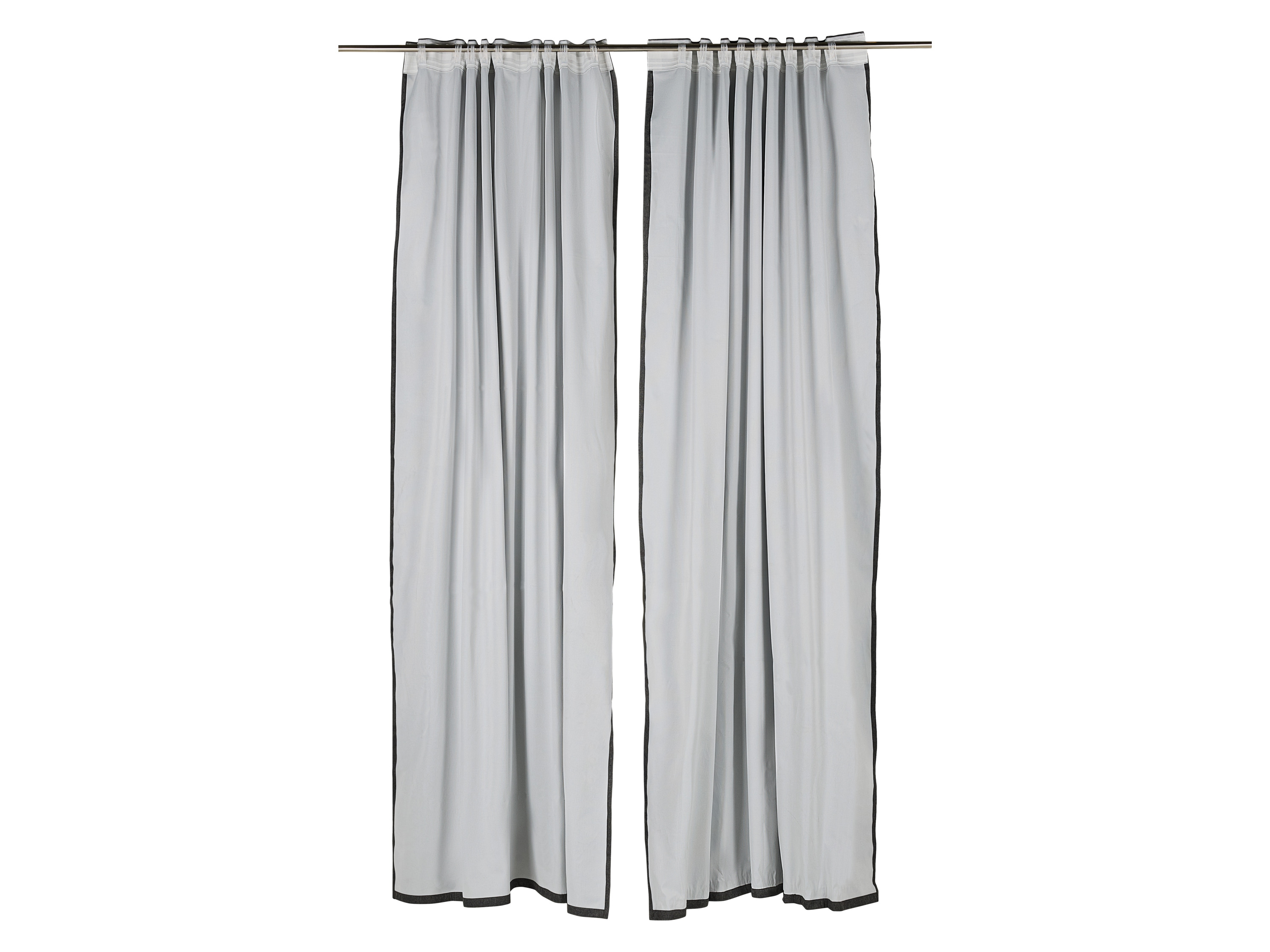 Thumbnail - LIVARNO® Vorhang abdunkelnd,  135 x 254 cm (Grau)