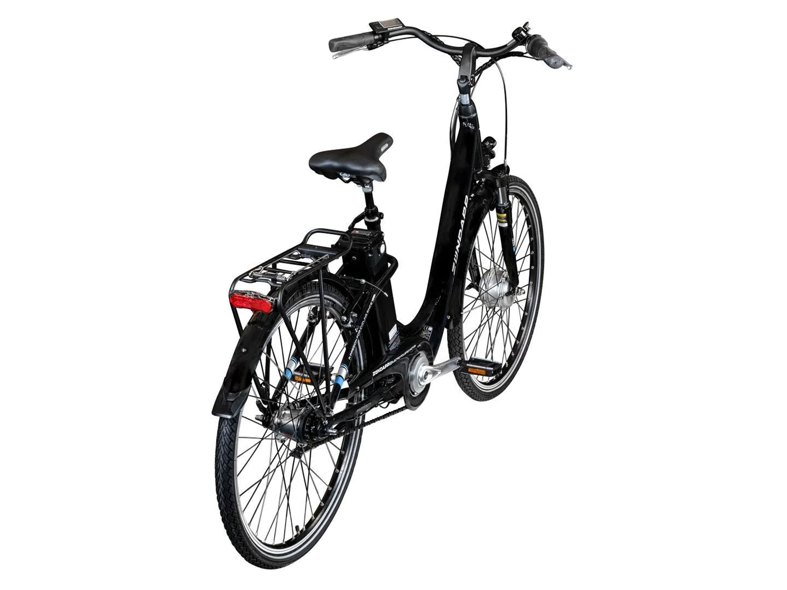 Thumbnail - Zündapp City E.Bike Green 3.7 (Schwarz/blau, 26"")"