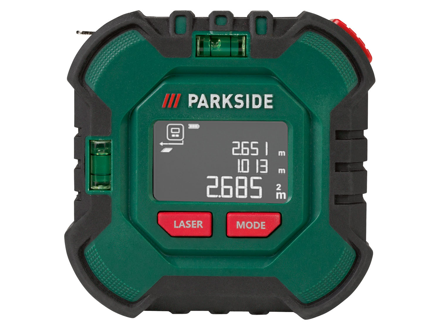 PARKSIDE® 4 V Akku-Massband »PLMB 4 B1«, 3 m, mit Lase…