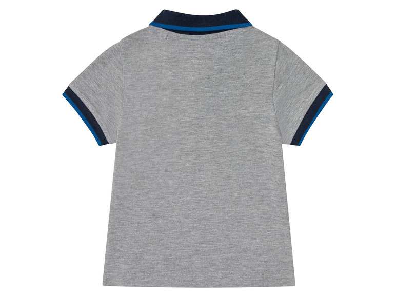Gehe zu Vollbildansicht: LUPILU® Kleinkinder Jungen Poloshirt, 2 Stück, mit Baumwolle - Bild 14